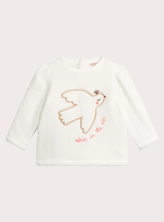 Σετ Βρεφικές Πιτζάμες για Κορίτσια Dove is in the Air