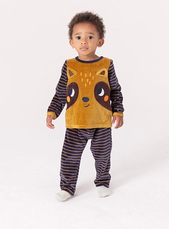 Σετ Βρεφικές Πιτζάμες για Αγόρια Striped Dog