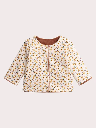 Βρεφικό Μπουφάν για Κορίτσια Brown Bunny - 2 σε 1