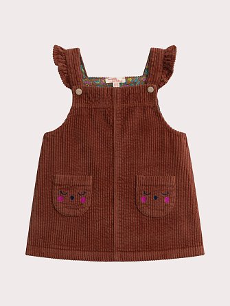 Βρεφικό Φόρεμα για Κορίτσια Hazelnut Velvet