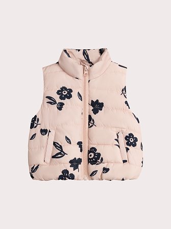 Βρεφικό Αμάνικο Μπουφάν για Κορίτσια Vintage Flowers