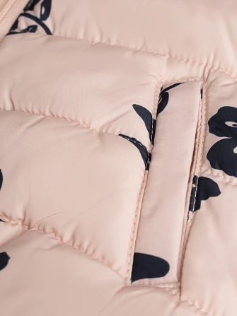 Βρεφικό Αμάνικο Μπουφάν για Κορίτσια Vintage Flowers