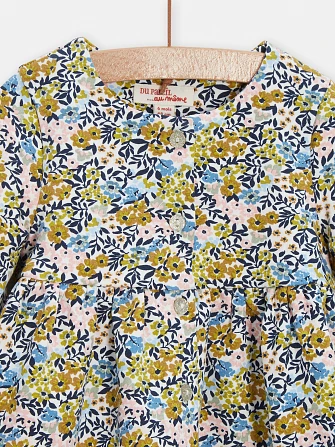 Βρεφικό Σετ για Κορίτσια Blue Floral