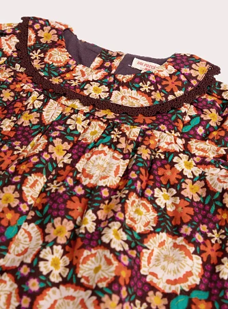 Βρεφικό Φόρεμα για Κορίτσια Dark Floral