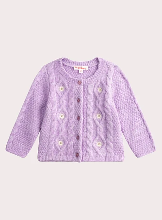 Βρεφική Ζακέτα για Κορίτσια Lilac Daisies