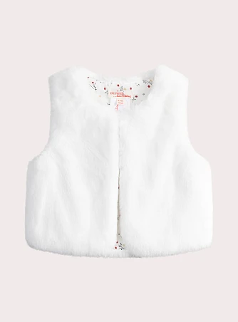 Βρεφικό Γιλέκο για Κορίτσια White Dainty