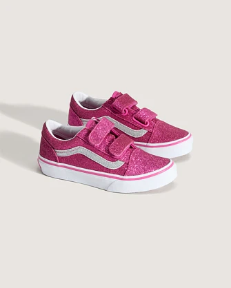 Παιδικά Παπούτσια Vans Old School Fuchsia Glitter για Κορίτσια (Μεγέθη 24-35)