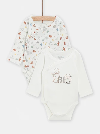 Σετ Βρεφικά Φορμάκια 2 τμχ Cute Animals