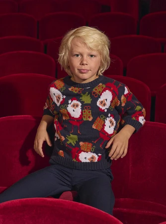 Παιδικό Πουλόβερ για Αγόρια Santa Gifts