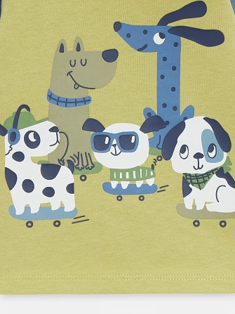 Βρεφική Μπλούζα για Αγόρια Cool Dogs