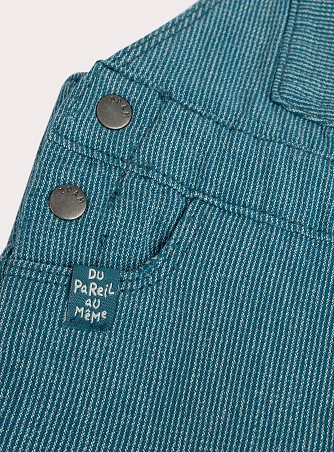 Βρεφική Σαλοπέτα για Αγόρια Stripped Denim