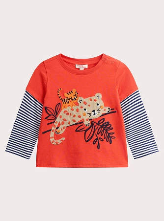 Βρεφική Μπλούζα για Αγόρια Orange Friends