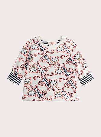 Βρεφική Μπλούζα για Αγόρια Striped Tigers