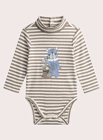 Βρεφικό Φορμάκι για Αγόρια Stripped Bear