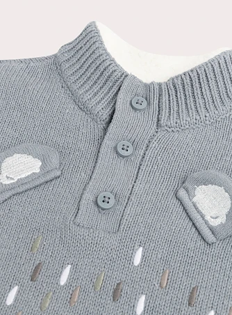 Βρεφικό Πουλόβερ για Αγόρια Blue Bear