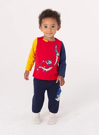 Βρεφικό Παντελόνι Φόρμας για Αγόρια Navy Fox