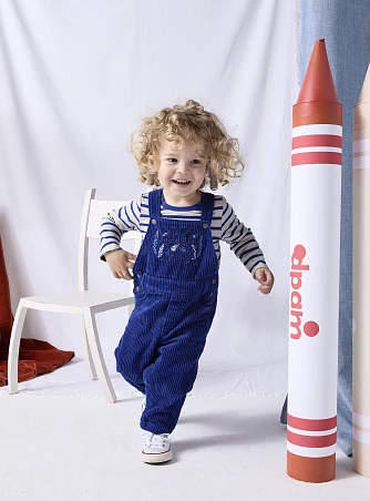 Βρεφική Σαλοπέτα για Αγόρια Blue Squirells