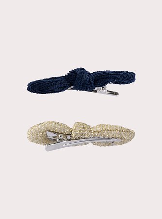 Σετ Παιδικά Κοκαλάκια για Κορίτσια Glitter Bows 3 τμχ