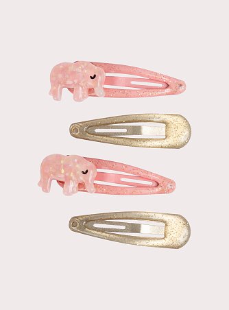 Σετ Παιδικά Κοκκαλάκια για Κορίτσια Elephant 3 τμχ