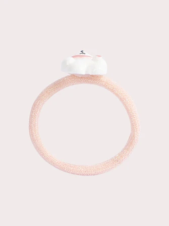 Σετ Παιδικά Λαστιχάκια Μαλλιών για Κορίτσια Loving Bears 4 τμχ