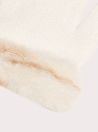 Παιδικά Γάντια για Κορίτσια Beige