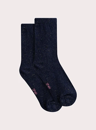Παιδικές Κάλτσες για Κορίτσια Navy Sequined