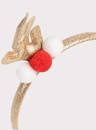 Παιδική Στέκα Μαλλιών για Κορίτσια Gold Deer