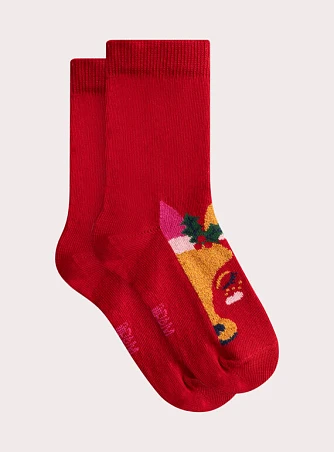 Παιδικές Κάλτσες Unisex Festive Deer