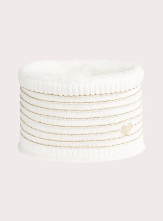 Βρεφικός Λαιμός για Κορίτσια Gold Stripped