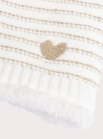 Βρεφικός Λαιμός για Κορίτσια Gold Stripped