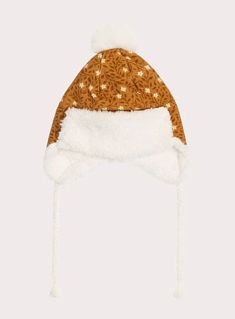 Βρεφικός Σκούφος για Κορίτσια Floral Chapka