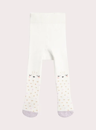 Βρεφικό Καλσόν για Κορίτσια White Hearts