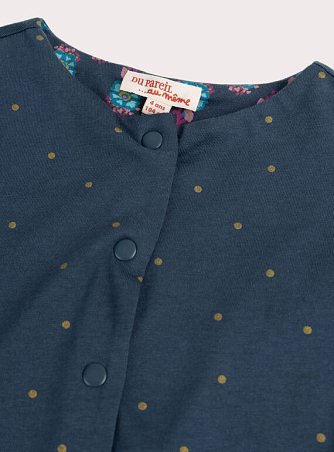 Παιδική Ζακέτα για Κορίτσια Polka Psychedelic - 2 σε 1