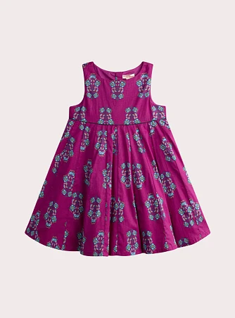 Παιδικό Φόρεμα για Κορίτσια  Mauve Psychedelic
