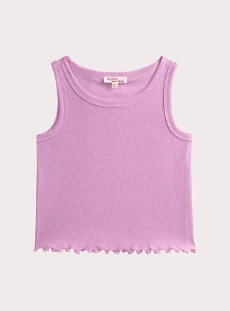 Παιδική Μπλούζα για Κορίτσια Purple Ribbed