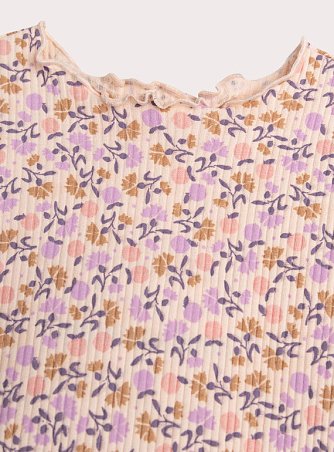 Παιδική Μπλούζα για Κορίτσια Warm Pink Floral