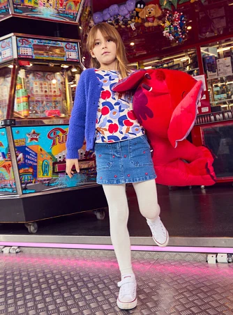 Παιδική Φούστα για Κορίτσια Denim Fleur