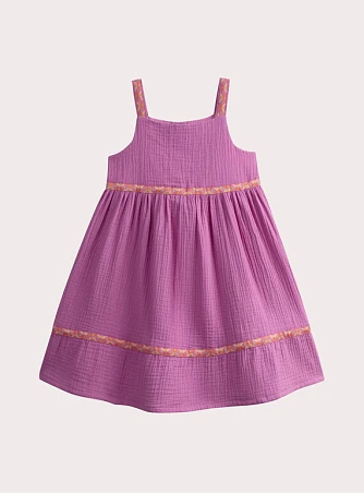 Παιδικό Φόρεμα για Κορίτσια Contrast Purple