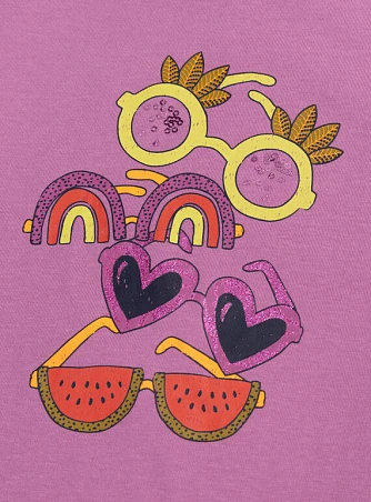 Παιδική Μπλούζα για Κορίτσια Purple Sunnies