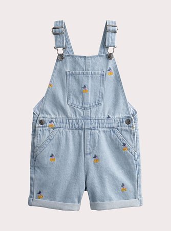 Παιδική Σαλοπέτα για Κορίτσια Denim Cherries