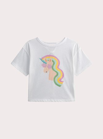 Παιδική Μπλούζα για Κορίτσια Unicorn Animation