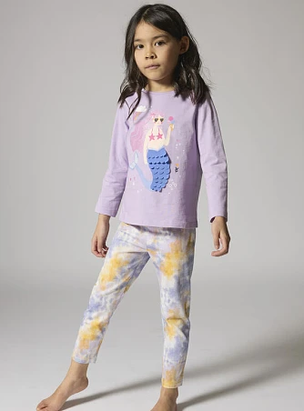 Σετ Παιδικές Πιτζάμες για Κορίτσια Cool Mermaid