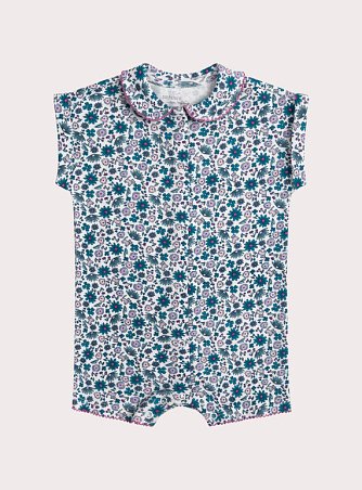 Βρεφική Ολόσωμη Πιτζάμα για Κορίτσια Floral Onesie