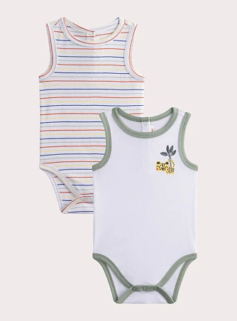 Σετ Βρεφικά Φορμάκια για Αγόρια Multi Tiger 2 τμχ