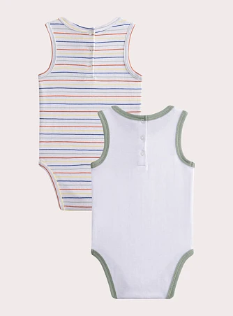 Σετ Βρεφικά Φορμάκια για Αγόρια Multi Tiger 2 τμχ