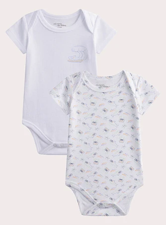 Σετ Βρεφικά Φορμάκια για Αγόρια Wave after Wave 2 τμχ