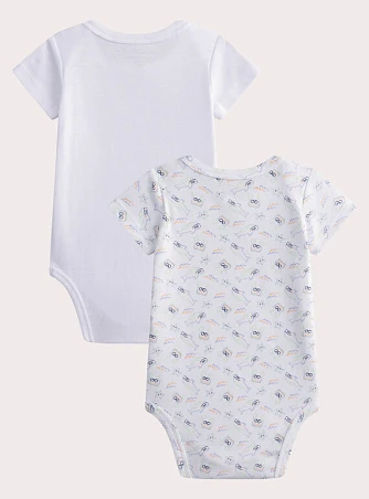 Σετ Βρεφικά Φορμάκια για Αγόρια Wave after Wave 2 τμχ