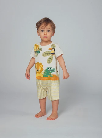 Βρεφική Πιτζάμα για Αγόρια Jungle Mates