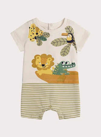 Βρεφική Πιτζάμα για Αγόρια Jungle Mates
