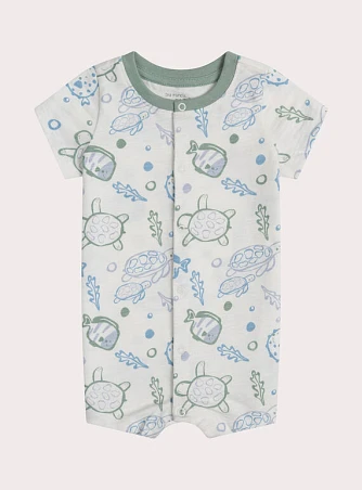 Βρεφική Πιτζάμα για Αγόρια Green Underwater